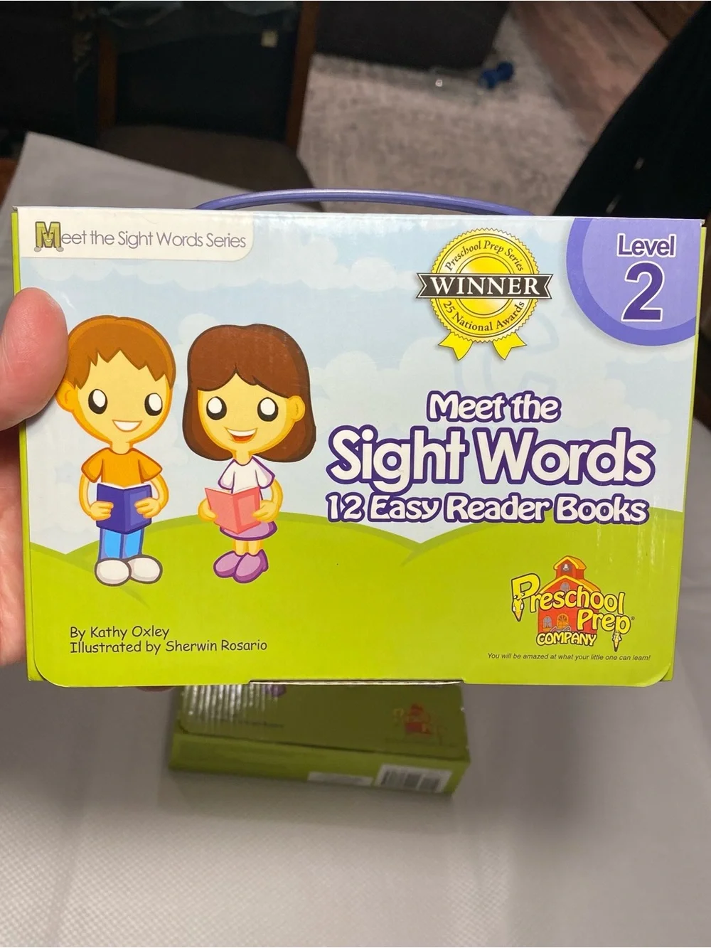 Preschool Prep Meet the Sight Words Level 1-3 Boxed Set - Green